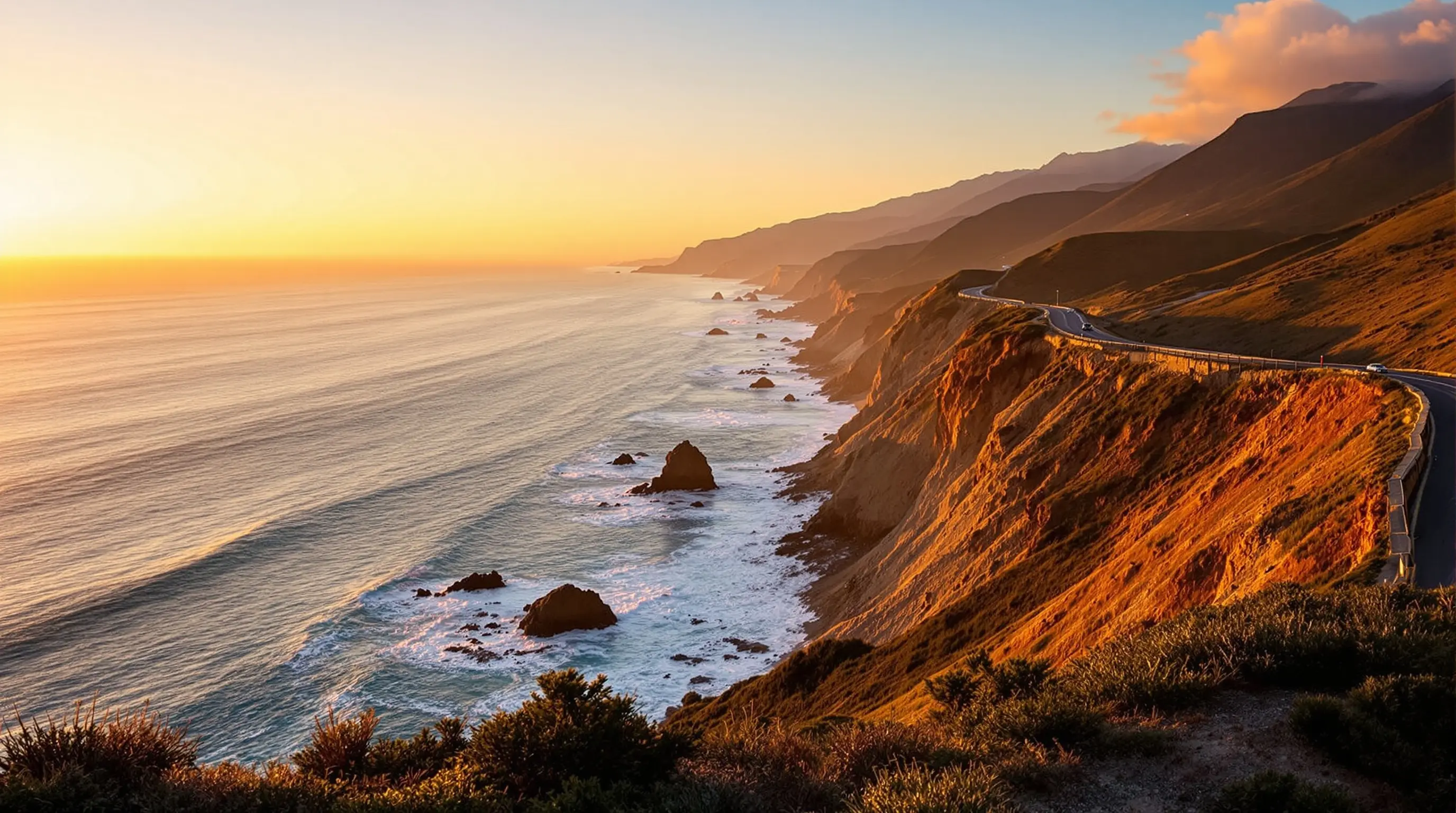 Los Angeles to San Francisco carpool route